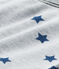 Pantalón de pijama estampado para niño gris POUSSIERE/azul MAJOR