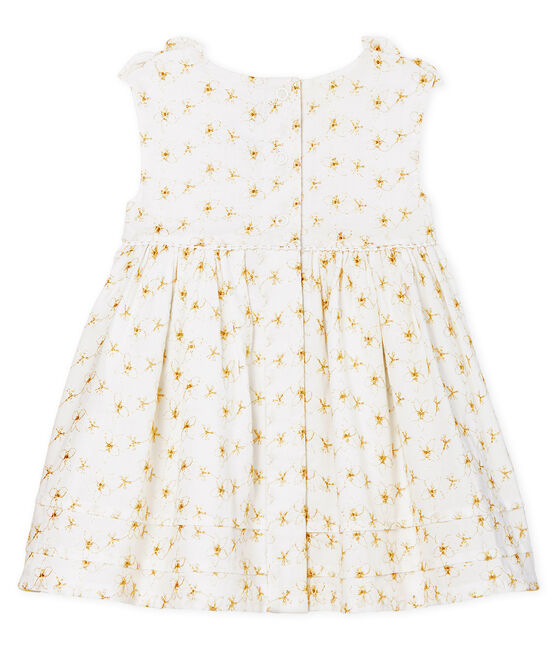 Vestido de ceremonia para bebé niña blanco ECUME