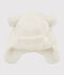 Gorro para niña blanco MARSHMALLOW