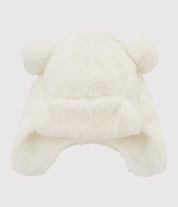 Gorro para ni&ntilde;a blanco