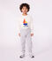 Pantalón infantil de jogging liso de algodón gris FUMEE CHINE