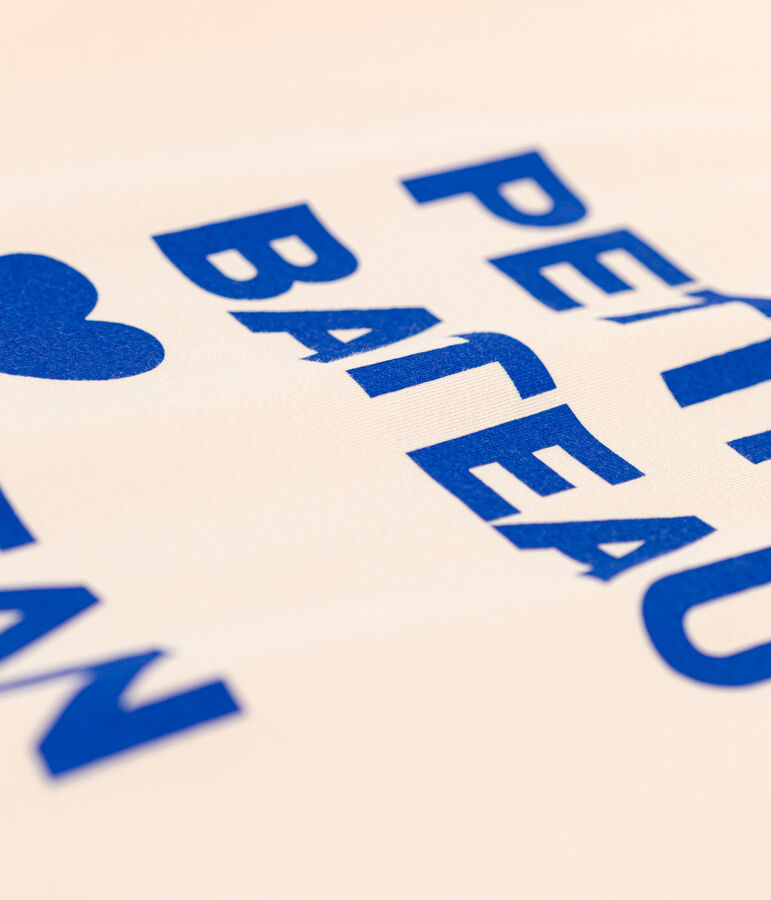 Camiseta La BOXY ancha de algod&oacute;n para mujer crudo