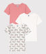 Juego de 3 camisetas de manga corta de algodón tractor para niño