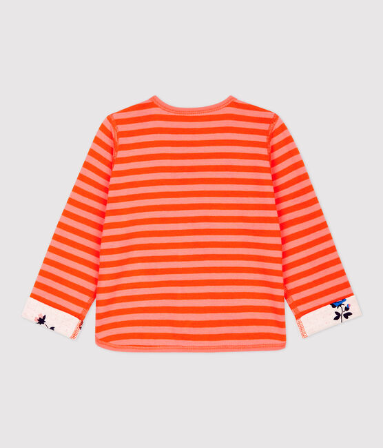 Cárdigan reversible de bebé. PEACHY/ CAROTTE