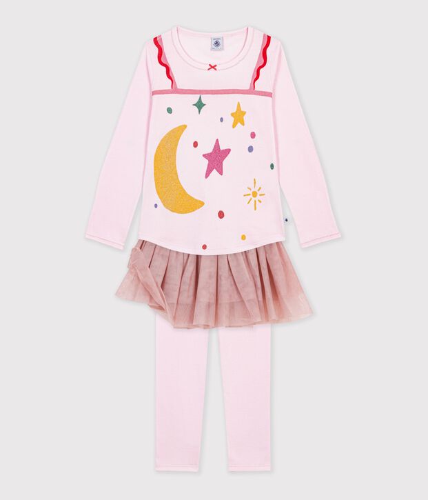 Pijama tipo disfraz infantil de algod&oacute;n de bailarina BARELY