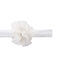Cinta para el perlo de flores para niña blanco MARSHMALLOW