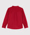 Camisa de pana de niño rojo TERKUIT
