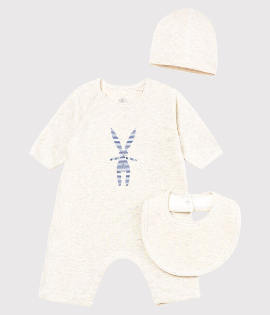 Estuche regalo 3 piezas para bebé unisex variante 2