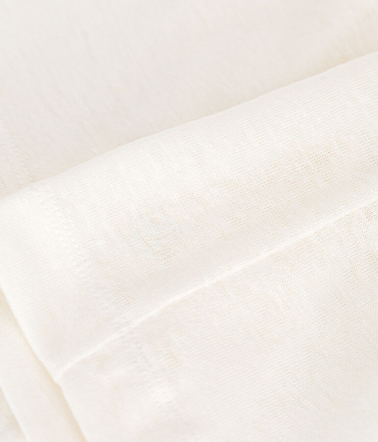 Camiseta, La Ic&oacute;nica de lino de mujer blanco