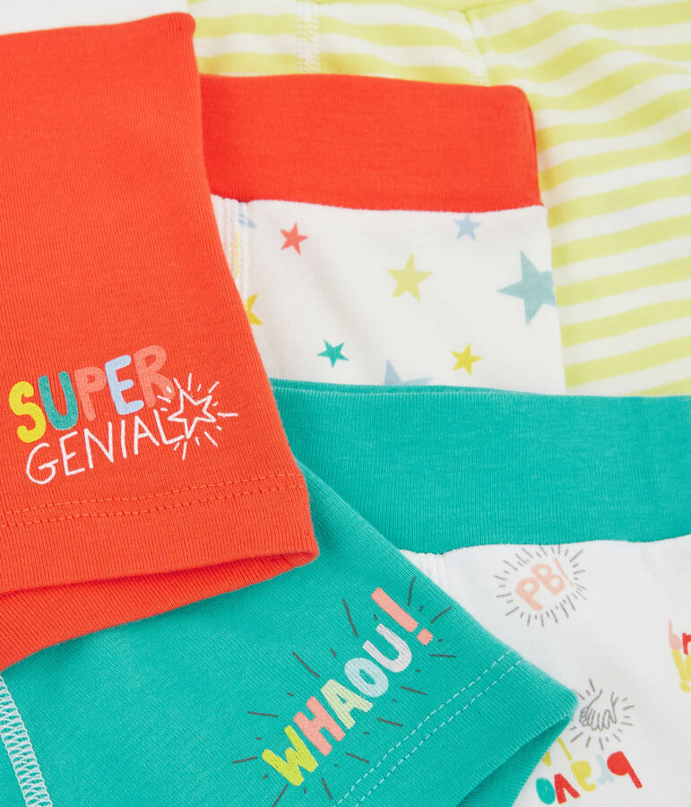 Juego de 5 b&oacute;xeres para ni&ntilde;o multicolor