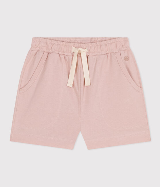 Pantalón corto de algodón de niña rosa SALINE