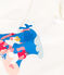 Sudadera de niño Petit Bateau x Water Family blanco MARSHMALLOW