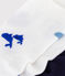 2 pares de calcetines de algodón con estampado de ballena para bebé variante 1