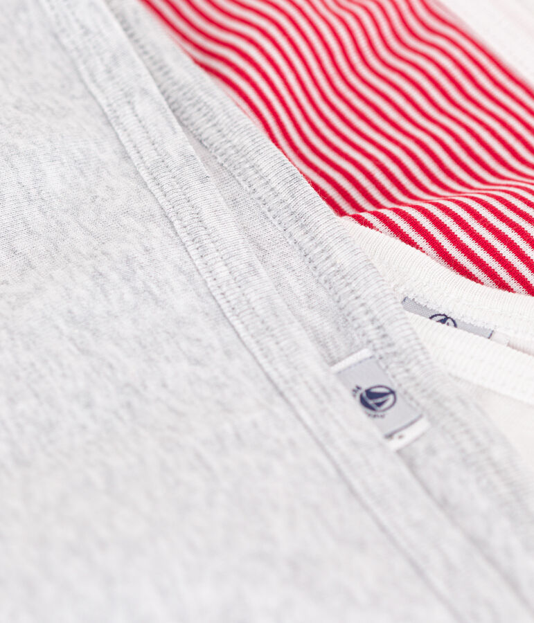 Juego de 3 braguitas de mujer de algod&oacute;n multicolor