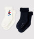Juego de 2 pares de calcetines para bebé