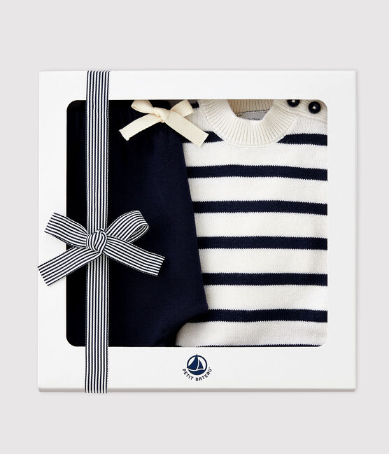 Estuche de regalo con jersey y pantalón para bebé variante 1