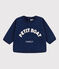 Sudadera de algodón para bebé azul MEDIEVAL