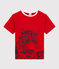 Camiseta de niño rojo TERKUIT