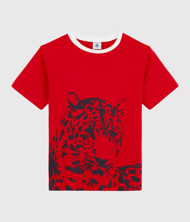 Camiseta de ni&ntilde;o rojo