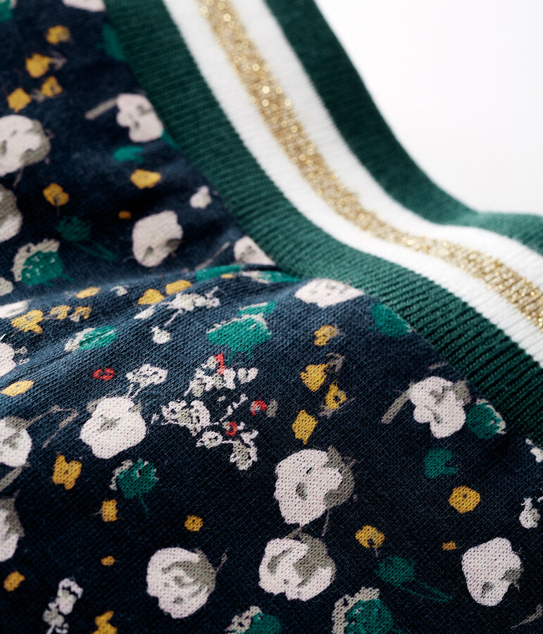 Pantal&oacute;n de t&uacute;bico estampado para beb&eacute; ni&ntilde;a azul/multicolor