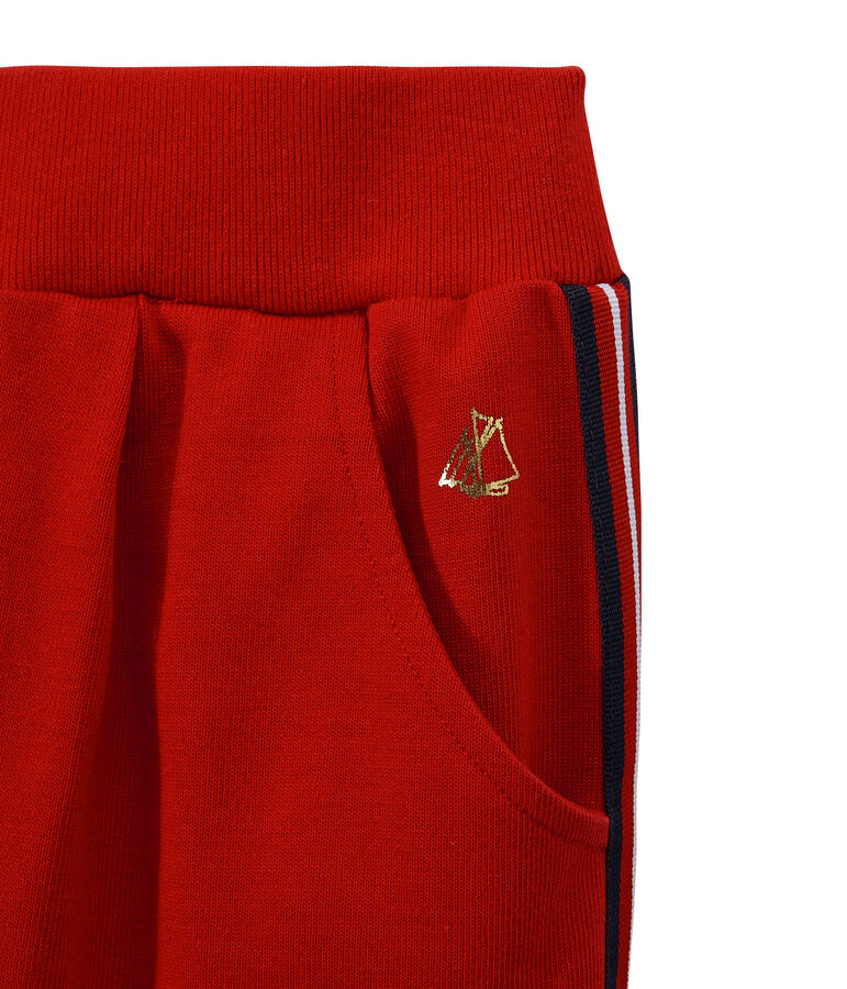 Pantal&oacute;n malla de ni&ntilde;a rojo