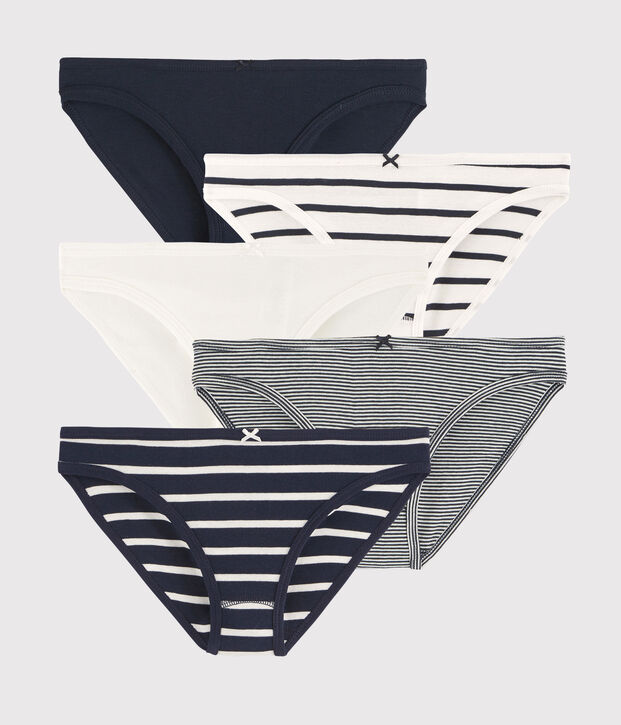 Lote de 5 braguitas para mujer multicolor