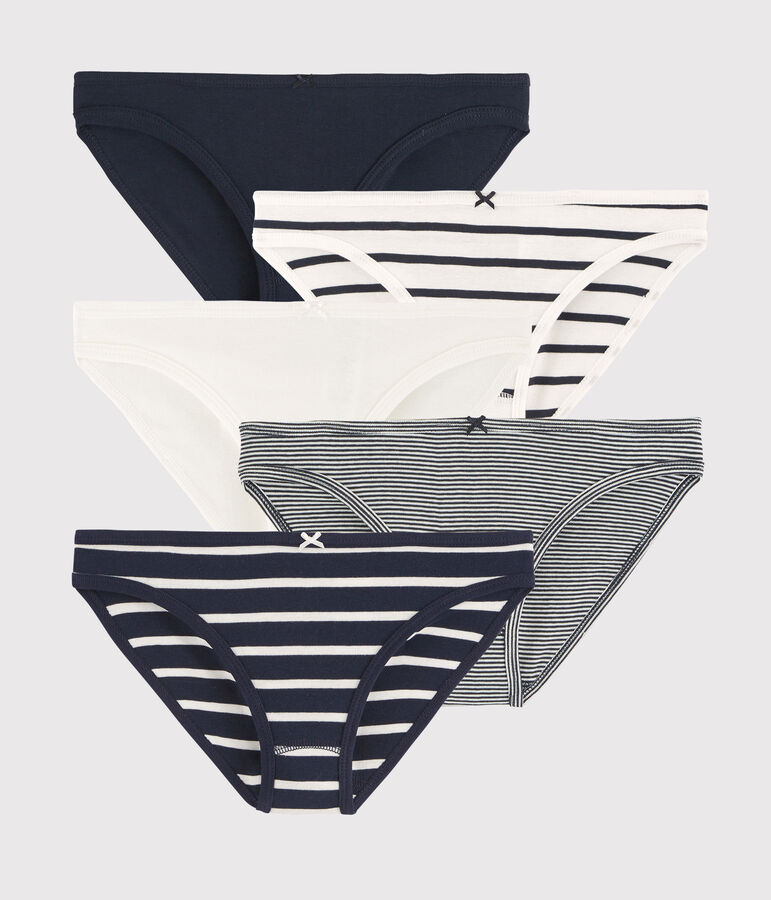 Lote de 5 braguitas para mujer multicolor