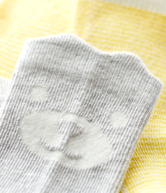 Lote de 2 pares de calcetines con dibujo de bebé niño variante 2