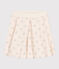 Falda estampada de túbico de niña beige AVALANCHE/ ARGENT