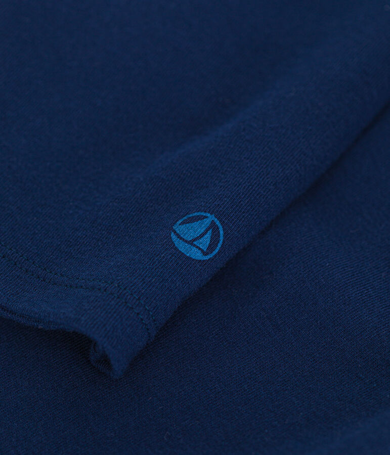 Camiseta L'ICONIQUE de algod&oacute;n de punto cocotte para mujer azul