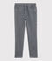 Pantalón vaquero slim para niña gris GRIS FONCE/ DARK GREY