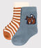 Juego de 2 pares de calcetines para bebé variante 2