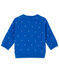 Cardigan bébé garçon en tubique azul DELFT/blanco LAIT