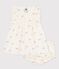 Vestido de algodón y pololo con estampado de flores para bebé MILK/ MULTICO