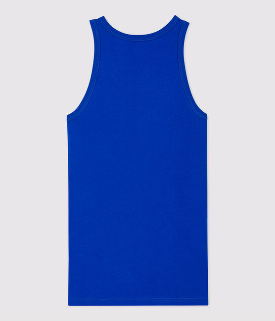 Camiseta de tirantes emblemática de algodón de mujer azul SURF