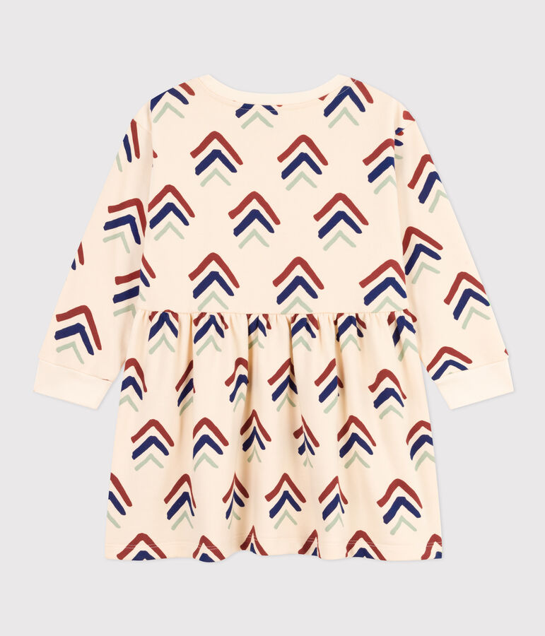 Vestido estampado de manga larga de mulet&oacute;n de ni&ntilde;a AVALANCHE+INCOGNITO/ MULTICO