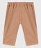Pantalón de sarga para bebé beige VINTAGE