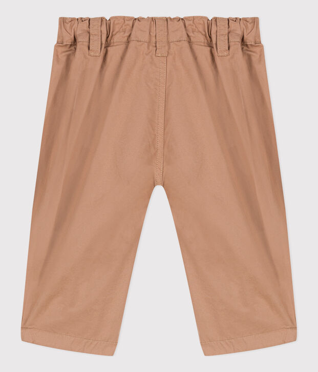 Pantal&oacute;n de sarga para beb&eacute; beige
