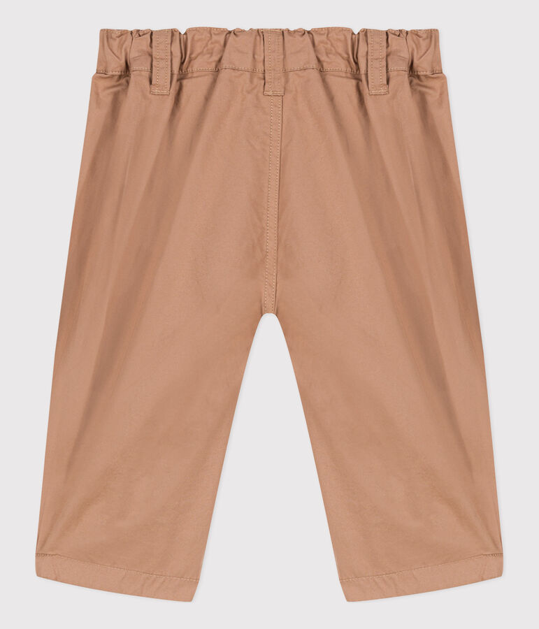 Pantal&oacute;n de sarga para beb&eacute; beige VINTAGE