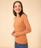 Camiseta L'ICONIQUE de algodón con cuello redondo para mujer rosa SIENNA