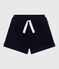 Shorts lisos de pana para niña azul SMOKING