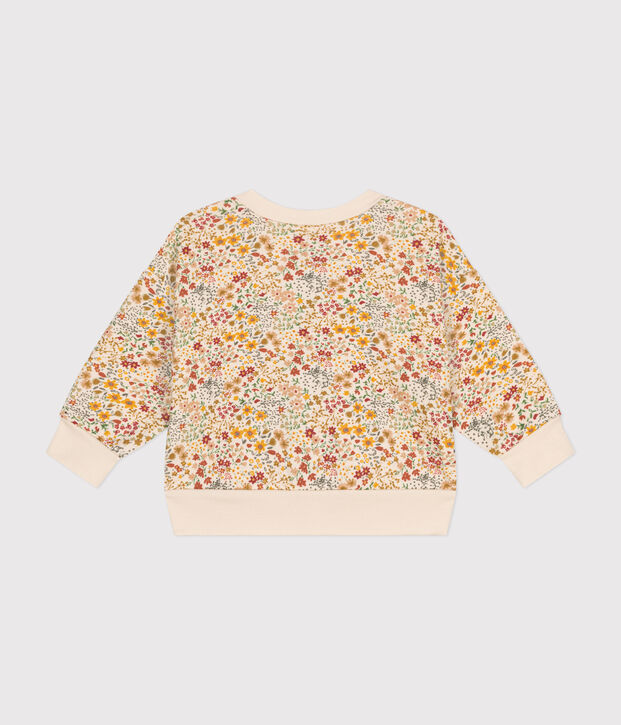 C&aacute;rdigan de t&uacute;bico acolchado para beb&eacute; crudo/multicolor