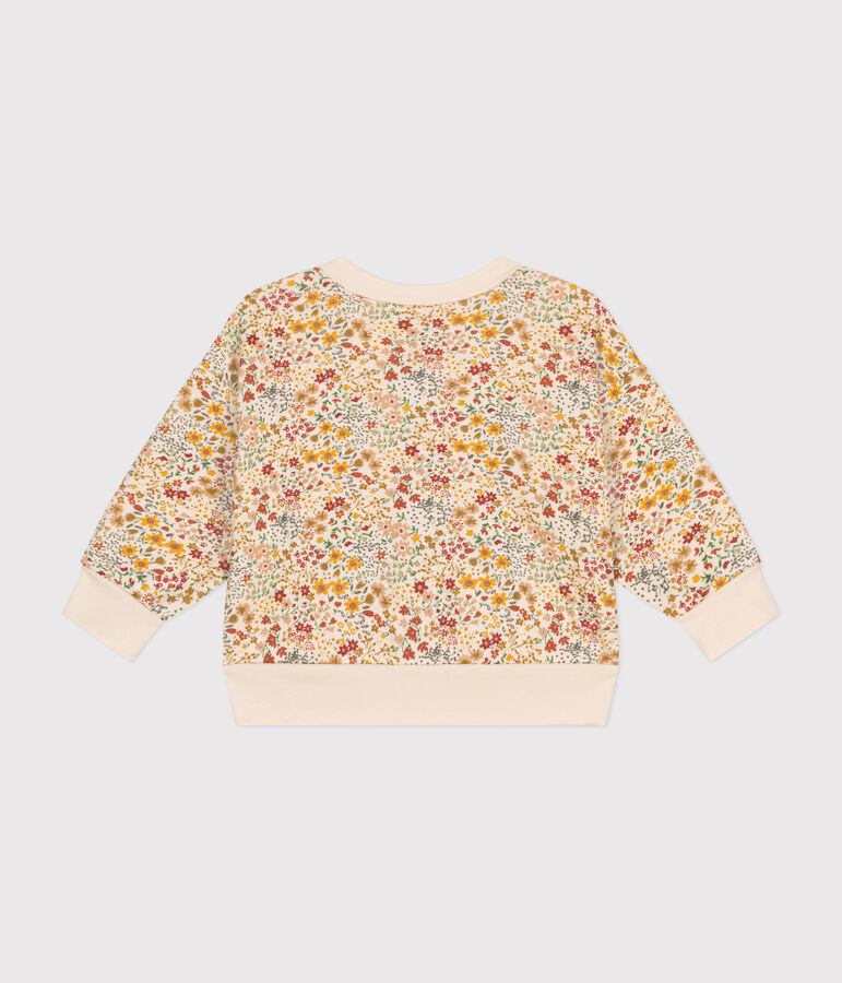 C&aacute;rdigan de t&uacute;bico acolchado para beb&eacute; crudo/multicolor