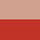 beige / rojo