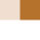crudo / marron / multicolor