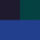 azul / verde / azul