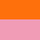 naranja / rosa