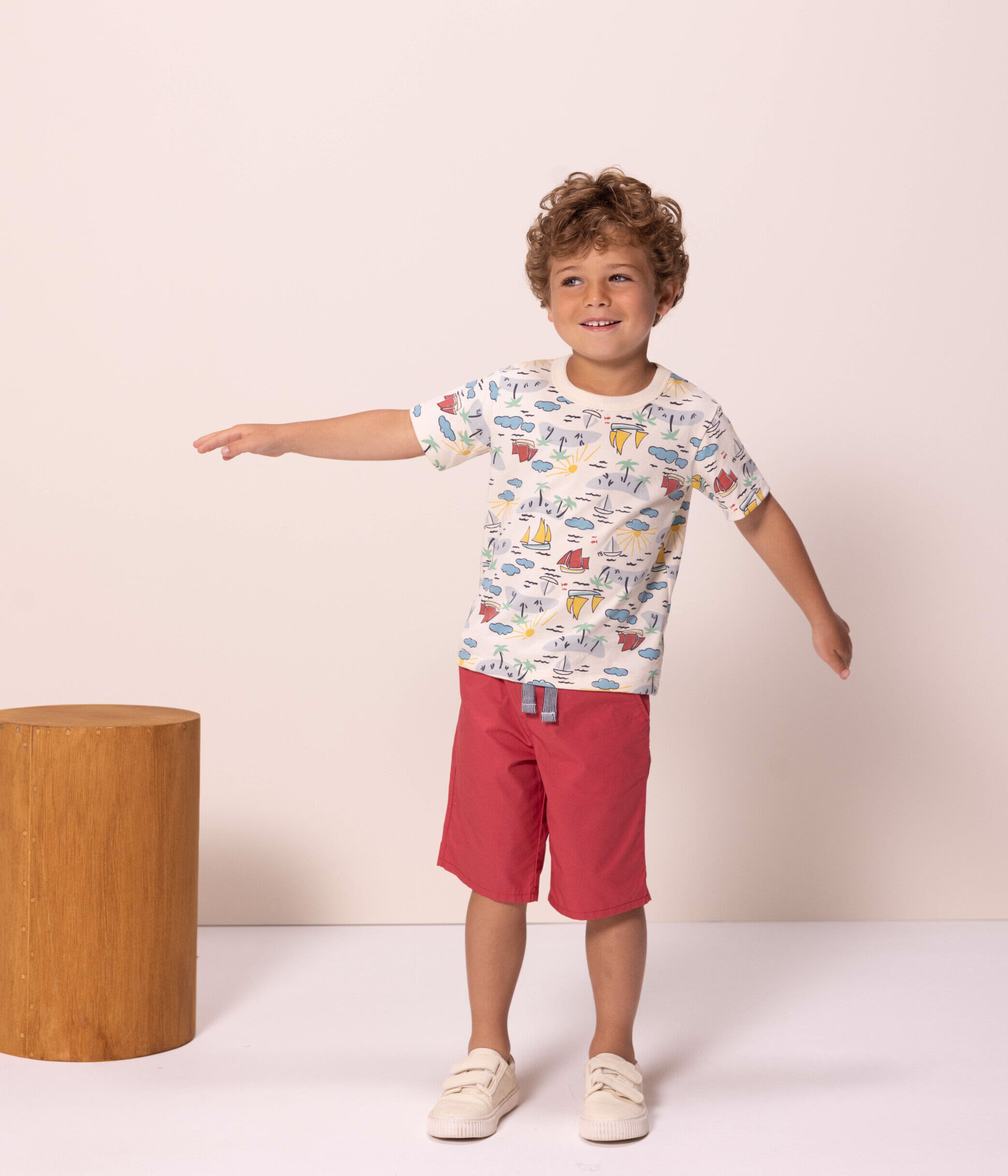 Bermudas niño algodon outlet