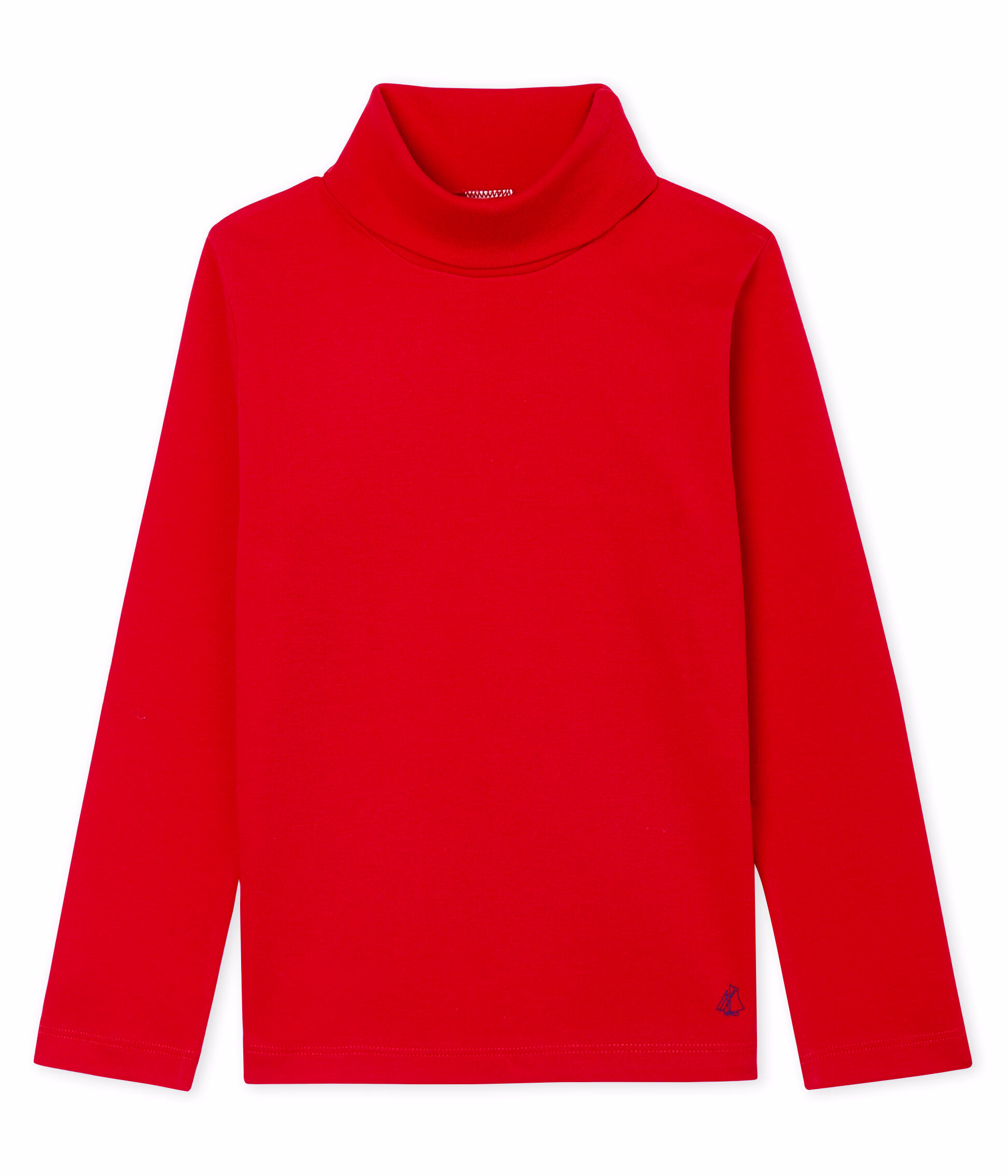 Sueter rojo shop cuello alto