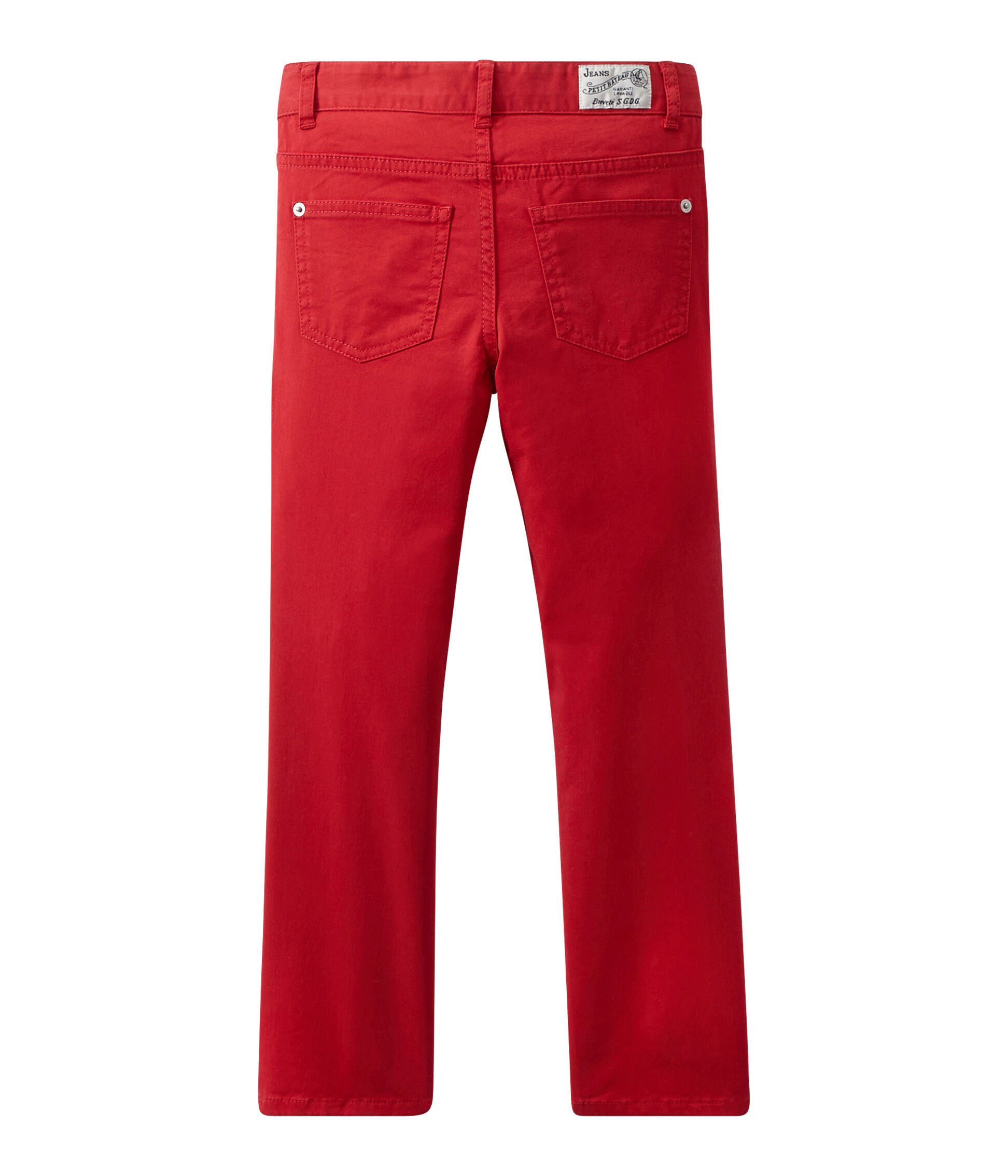 Pantalon rojo sales para niño